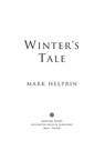Winter's Tale - Mark Helprin - 9780547543864
