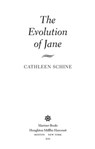 The Evolution Of Jane - Cathleen Schine - 9780547548425