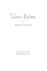 Water Balloon - Audrey Vernick - 9780547677859