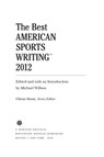 The Best American Sports Writing 2012 - Glenn Stout - 9780547840536