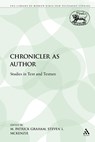 The Chronicler as Author - M. Patrick Graham ; Steven L. McKenzie - 9780567046628