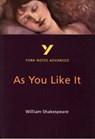 As You Like It (York Notes Advanced) English Literature Study Guide - for 2026, 2027 exams - William Shakespeare ; Robin Sowerby - 9780582414617
