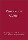 Remarks on Colour - Ludwig (Philosopher) Wittgenstein - 9780631116417