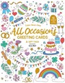 Color-Your-Own All Occasions Greeting Cards: 16 Cards and 30 Gift Tags - Grace West - 9780655236061