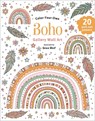 Boho: Coloring Book: Color-Your-Own Gallery Wall Art - Grace West - 9780655236597