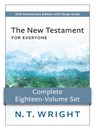 New Testament for Everyone Complete Eighteen-Volume Set: 20th Anniversary Edition with Study Guide - N. T. Wright - 9780664266554