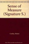 A Sense of Measure - Robert Creeley - 9780714509129