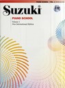 SUZUKI PIANO SCHOOL VOLUME 1 WITH CD - DR. SHINICHI SUZUKI - 9780739051641