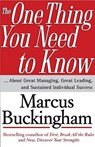 The One Thing You Need to Know - Marcus Buckingham - 9780743261654