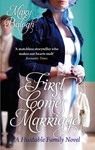 First Comes Marriage - Mary Balogh - 9780749942816