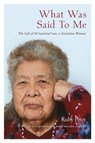 What Was Said to Me - Ruby Peter - 9780772679383
