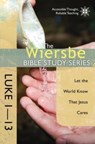 Luke 1- 13 - Warren W. Wiersbe - 9780781408486