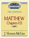 Thru the Bible Vol. 34: The Gospels (Matthew 1-13): 34 - J. Vernon McGee - 9780785206378