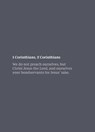 NKJV Bible Journal - 1-2 Corinthians, Paperback, Comfort Print - Thomas Nelson - 9780785236153