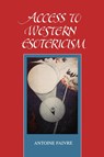 Access to Western Esotericism - Antoine Faivre - 9780791421789