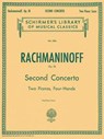 Rachmaninoff Concerto No. 2 in C Minor, Op. 18 Piano Duet Sheet Music Songbook Schirmer Classics Vol. 1576 2 Pianos, 4 Hands Nfmc Senior Class Piece A -  - 9780793505005