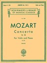 Mozart - Concerto No. 3 in G K.216 Violin and Piano Sheet Music Schirmer's Library of Musical Classics Vol. 1580 Classical Violin Solo with Piano Redu - Wolfgang Amadeus Mozart - 9780793525881
