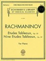 Etudes Tableaux, Op. 33 & 39: Schirmer Library of Classics Volume 2002 Piano Solo -  - 9780793545186