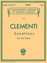 Clementi Sonatinas Op. 36 37 38 Schirmer's Library of Musical Classics Vol. 40 Piano Sheet Music Collection for Late Intermediate Players -  - 9780793551736
