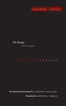 On Escape - Emmanuel Levinas - 9780804741408