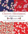 Cherry Blossoms Gift Wrapping Papers - 12 Sheets - Tuttle Studio - 9780804849579