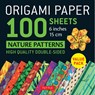 ORIGAMI PAPER 100 SHEETS NATUR - Tuttle Publishing - 9780804849975
