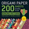 Origami Paper 200 sheets Kimono Patterns 6 (15 cm) - Tuttle Publishing - 9780804850803