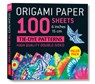 ORIGAMI PAPER 100 SHEETS TIE-D - Tuttle Studio - 9780804851114