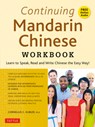 Continuing Mandarin Chinese Workbook - Cornelius C. Kubler - 9780804851398