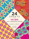 Tie-Dye Gift Wrapping Paper - 24 sheets - Tuttle Studio - 9780804853217