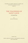 The Teachings of Saint Louis - David O'Connell - 9780807891162