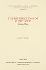 Instructions of Saint Louis - David O'Connell - 9780807892169
