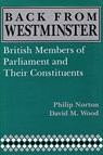 Back from Westminster - Phillip Norton ; David M. Wood - 9780813118345