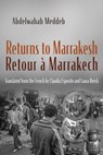 Returns to Marrakesh / Retour a Marrakech - Abdelwahab Meddeb - 9780815612124