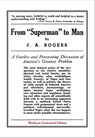 From "Superman" to Man - J. A. Rogers - 9780819575531