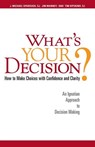 WHATS YOUR DECISION - J. Michael Sparough ; Jim Manney ; Tim Hipskind - 9780829431483