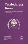 Cassiodorus: Variae - Cassiodorus - 9780853234364