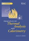 Principles of Thermal Analysis and Calorimetry - Peter Haines - 9780854046102