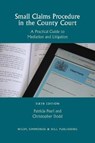 Small Claims Procedure in the County Court - PEARL,  Patricia ; Dodd, Christopher ; Pearl, Her Honour Judge Patricia ; Dodd, District Judge Christopher - 9780854901425