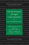 On the Essence of Legal Consciousness - Ivan Il’in - 9780854901463