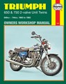 Triumph 650 & 750 2-Valve Unit Twins (63 - 83) - Haynes Publishing - 9780856968907