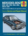 Mercedes-Benz 124 Series Petrol & Diesel (85 - Aug 93) Haynes Repair Manual - Haynes Publishing - 9780857339485