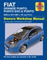 Fiat Grande Punto, Punto Evo and Punto Petrol (06 - 15) Haynes Repair Manual - Martynn Randall - 9780857339560