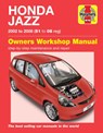 Honda Jazz (02 - 08) Haynes Repair Manual - Haynes Publishing - 9780857339775