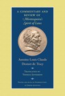A Commentary and Review of Montesquieu's Spirit of Laws - Antoine Louis Claude Destutt De Tracy - 9780865979246