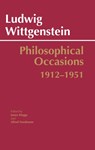 Philosophical Occasions: 1912-1951 - Ludwig Wittgenstein - 9780872201545