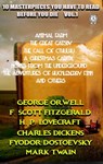 10 Masterpieces You Have to Read Before You Die, Vol.1 - George Orwell ; F. Scott Fitzgerald ; H.P. Lovecraft ; Charles Dickens ; Fyodor Dostoevsky ; Edgar Allan Poe ; H.G. Wells ; Mark Twain ; Arthur Conan Doyle ; Washington Irving - 9780880011112