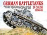 German Battle Tanks in Color - Horst Scheibert - 9780887402081