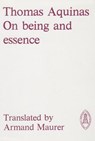 On Being and Essence - Thomas Aquinas - 9780888442505