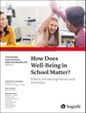 How Does Well-Being in School Matter? - Tina Hascher ; Heta Tuominen ; Katariina Salmela-Aro - 9780889376243
